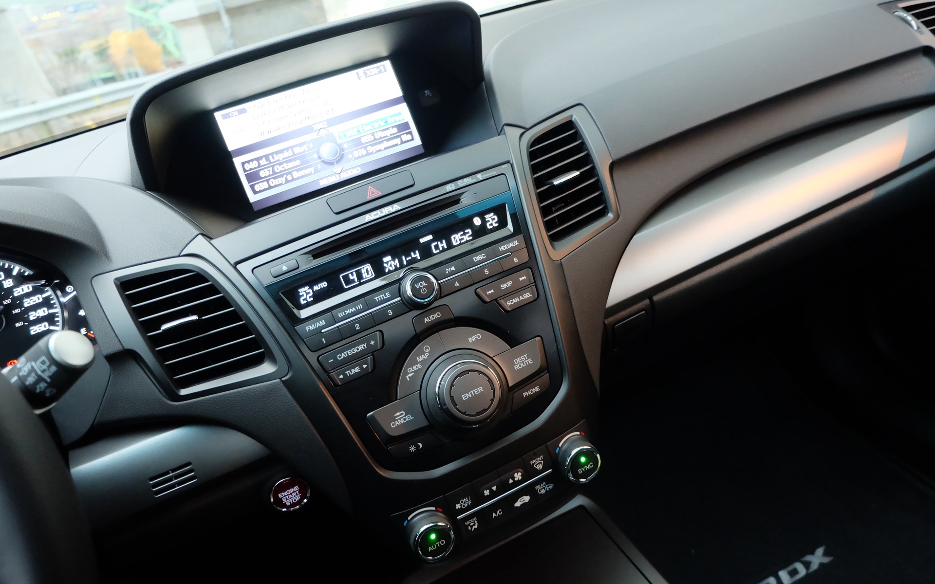The Technology Package includes both an eight-inch screen and GPS.