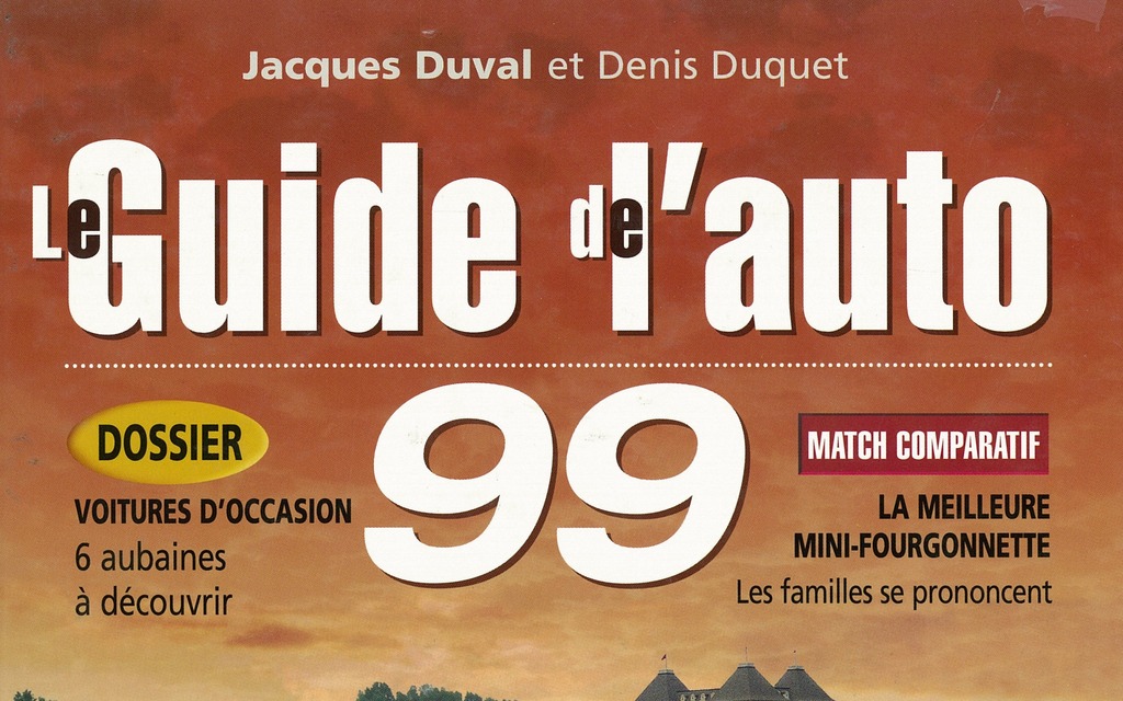 Le Guide de l'auto 1999