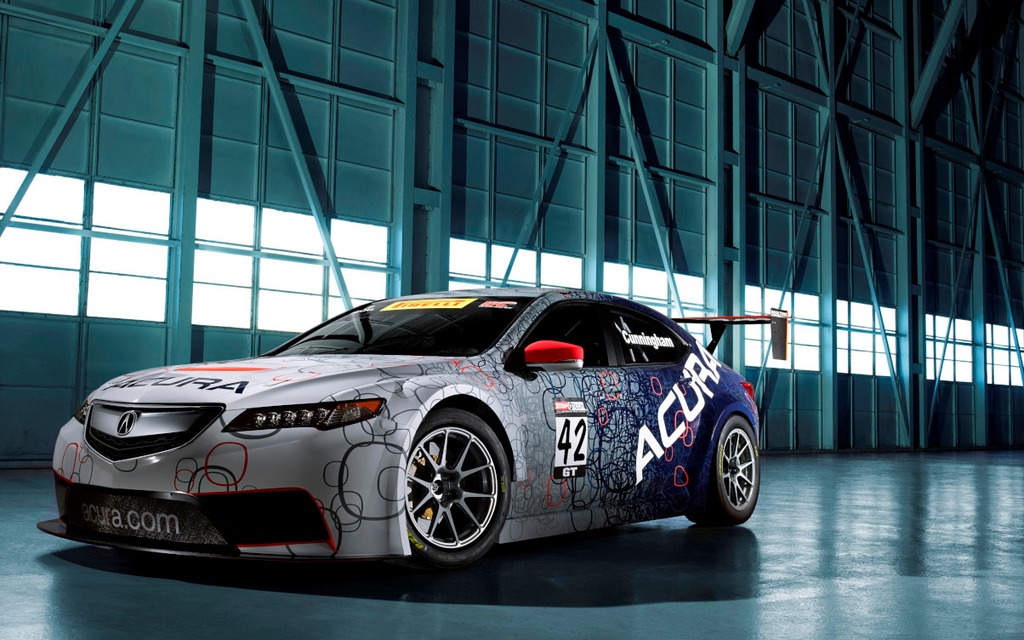 Acura entered a TLX GT in the Pirelli World Challenge.