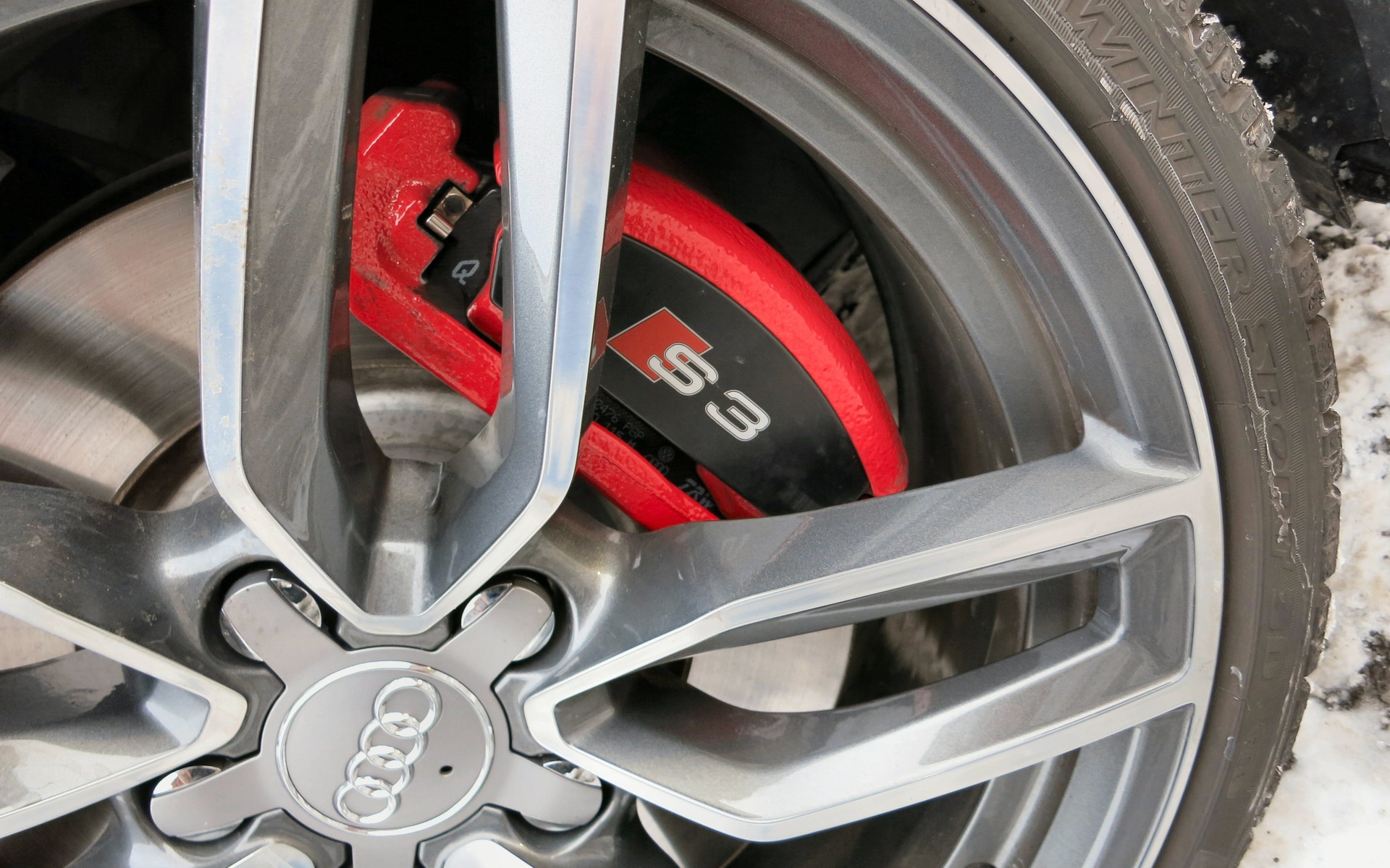Upgraded brakes give the S3 better stopping power.