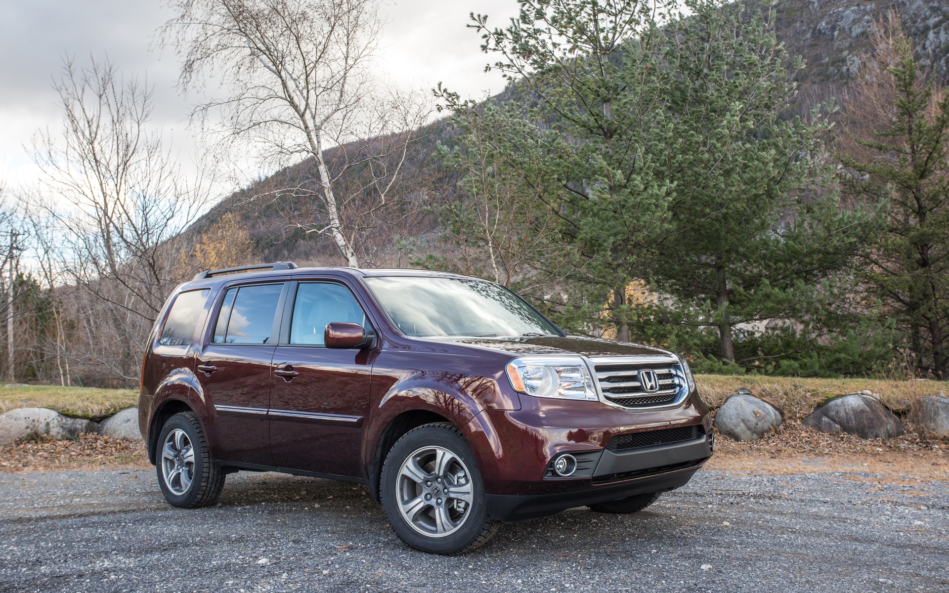 In a world of curvy vehicles, the Honda Pilot stands alone.