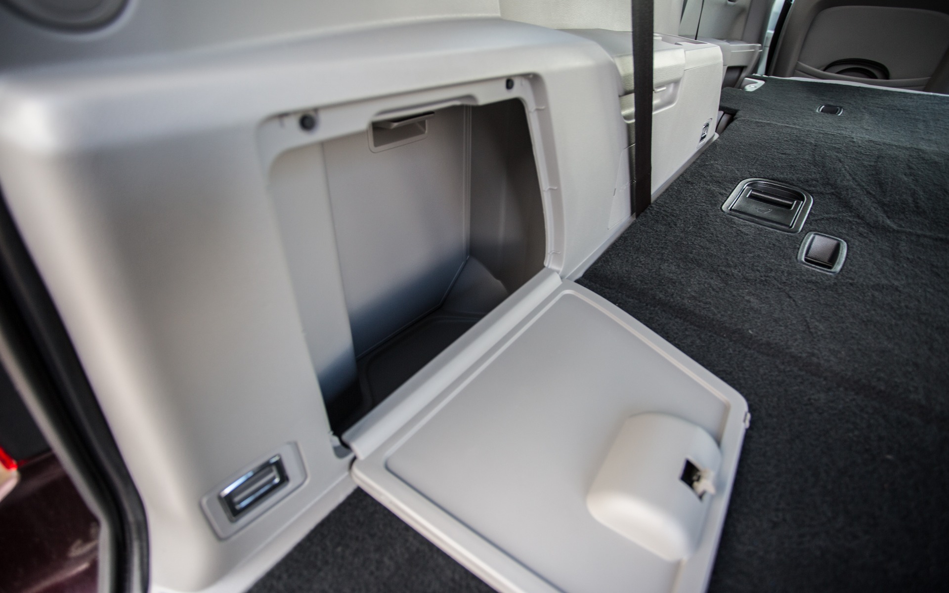 The Pilot is stuffed with small, useful storage spaces.