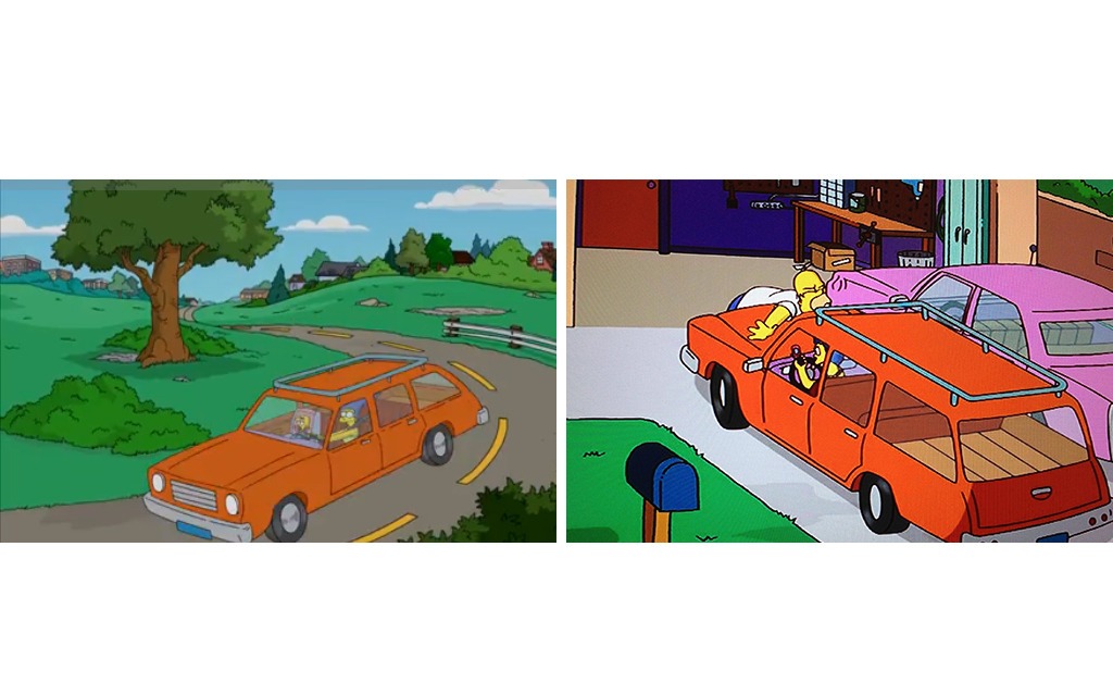 6: Marge's station wagon