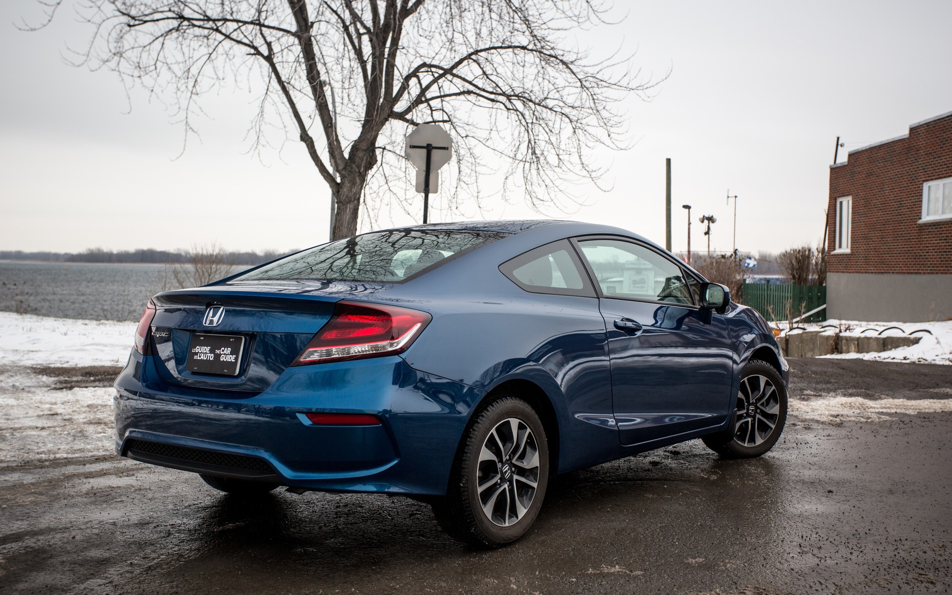 The Civic looks sporty, even in its more humble trims.