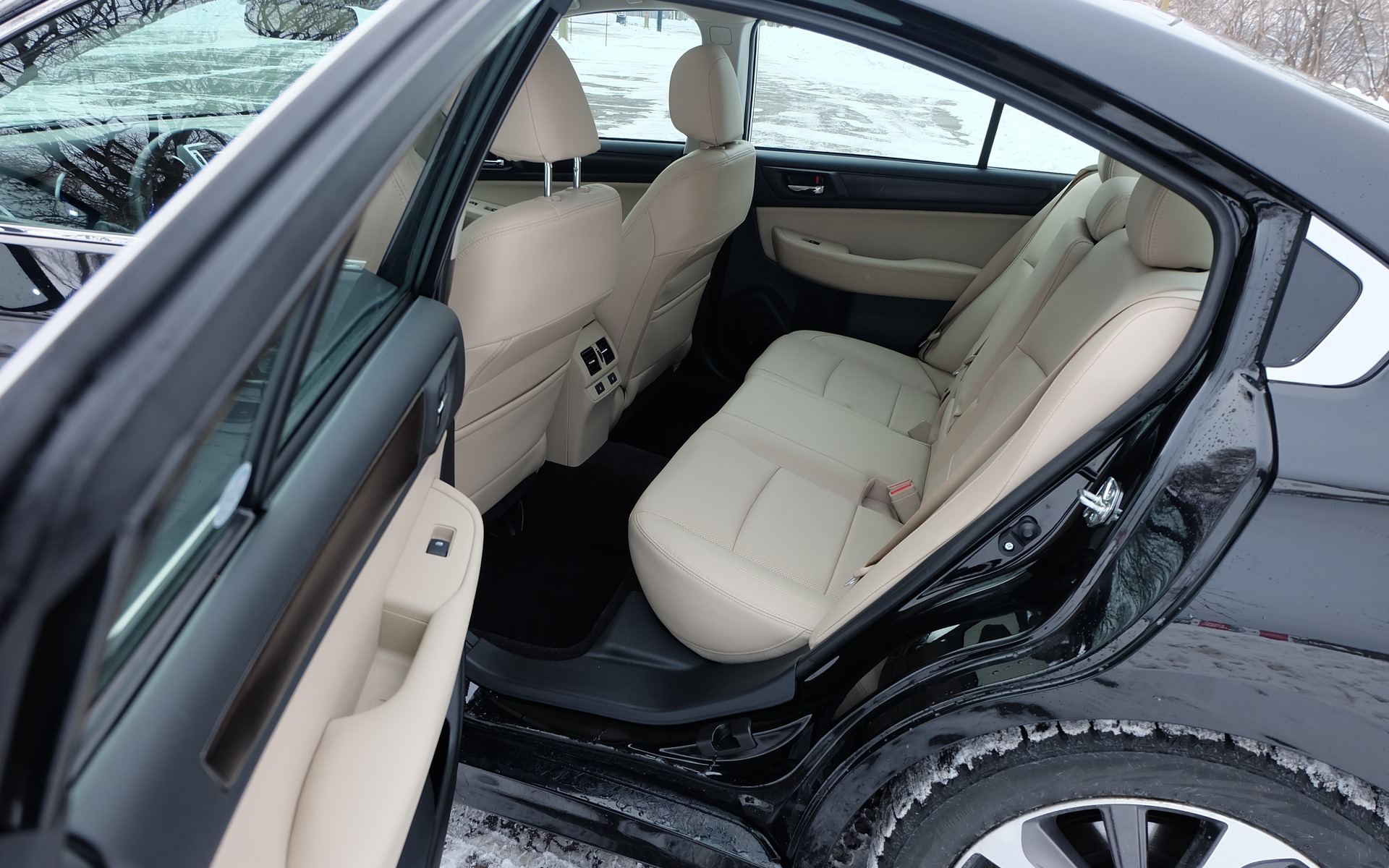 The rear bench is well-padded. It comes heated with the higher trim levels.