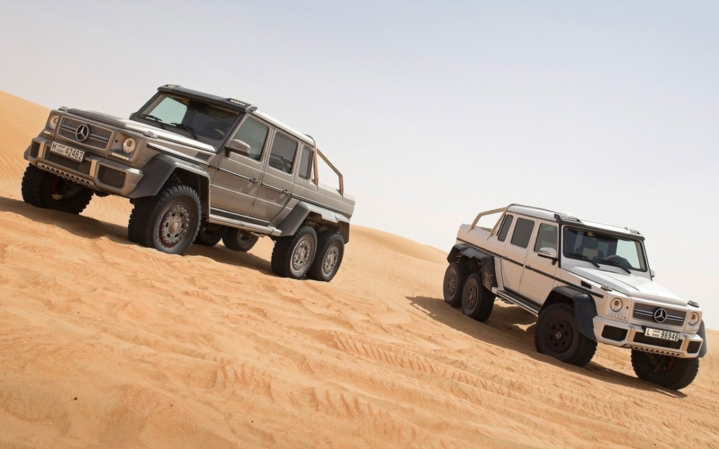 2: Mercedes-Benz G63 AMG 6x6