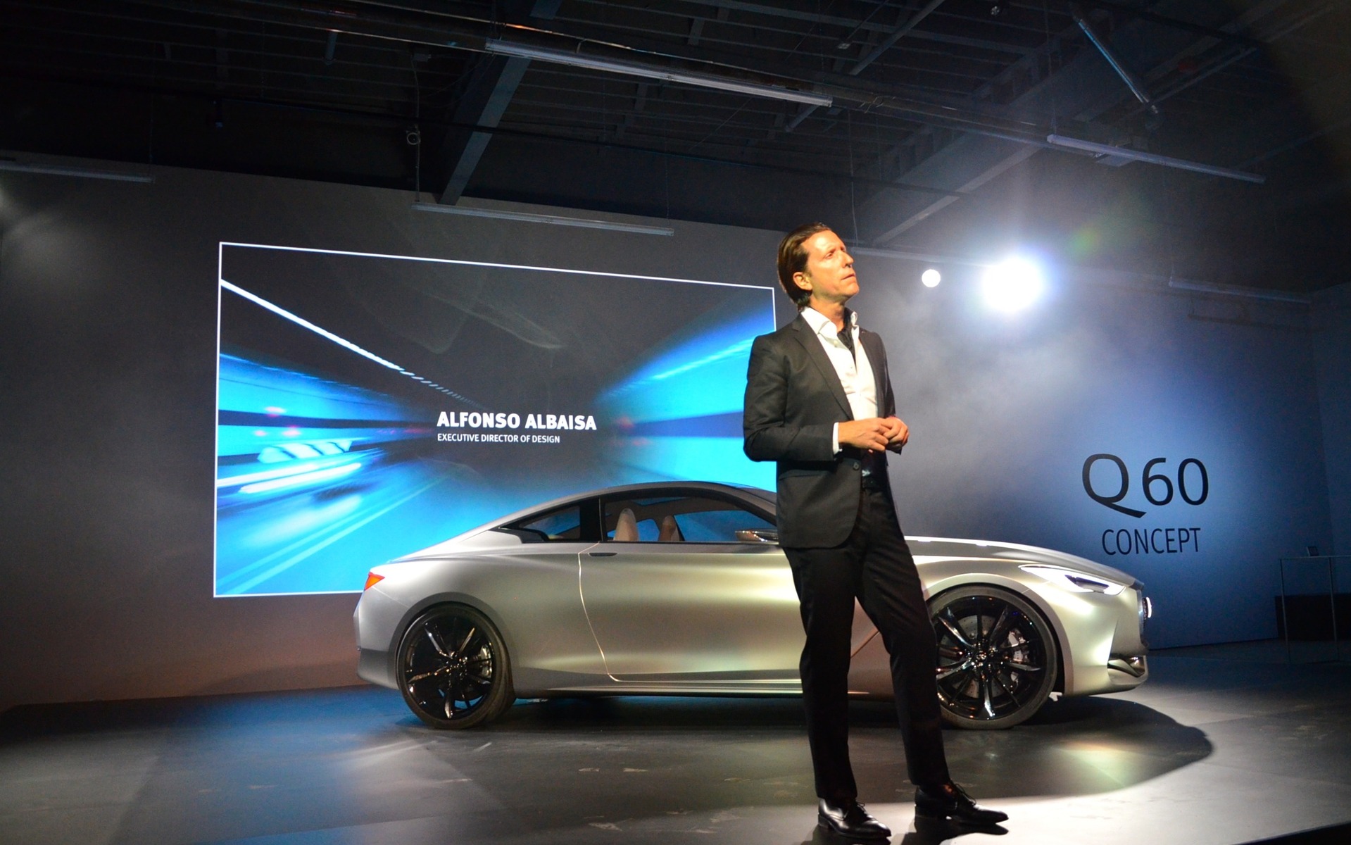 Infiniti Q60 Concept - Alfonso Albaisa, responsable du design