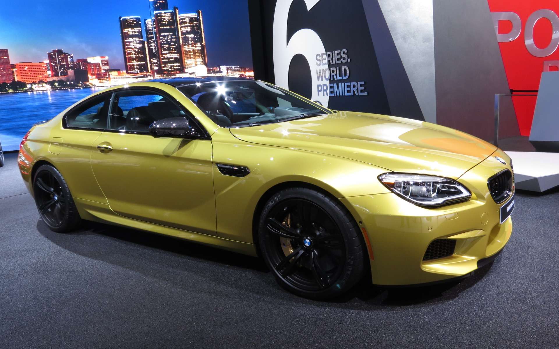 8: Cette BMW M6 peinte en jaune Austin
