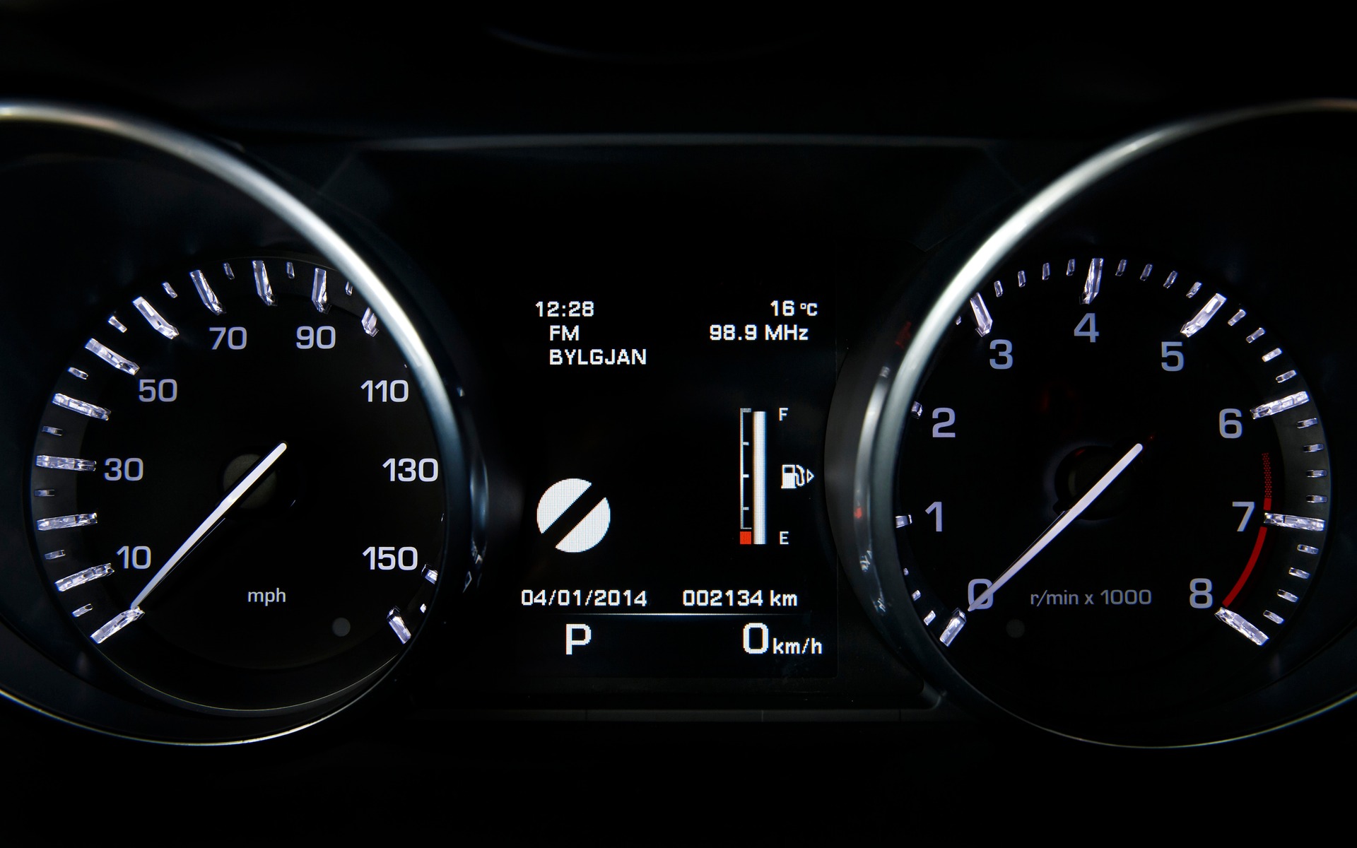 Land Rover Discovery Sport 2015 - Bloc d'instruments