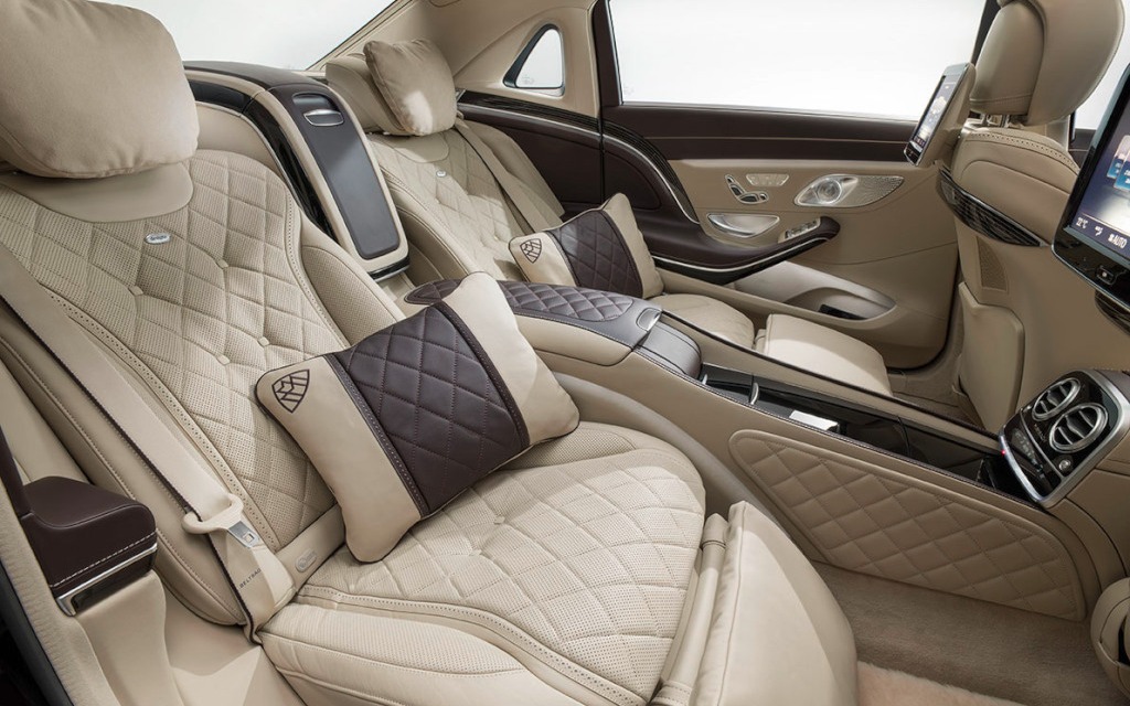 Grand luxe aux places arrière: S600 Maybach