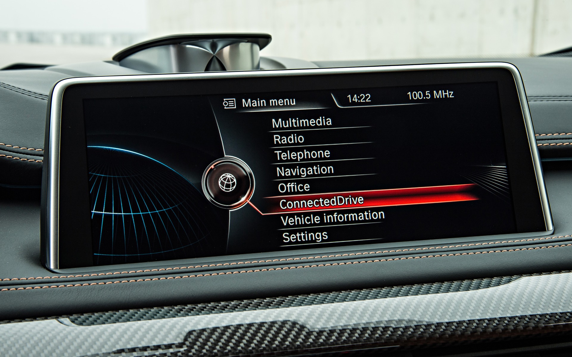 BMW's iDrive remains the centrepiece of the SUV's infotainment system.