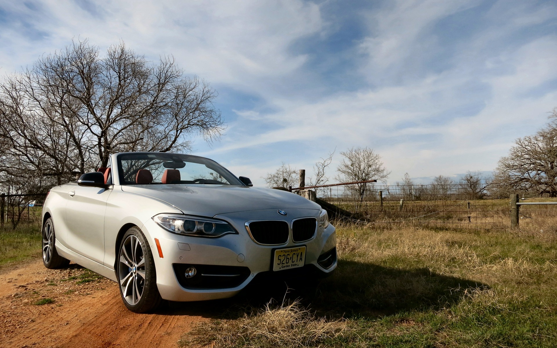 The 2 Series Convertible was well-composed at a range of speeds.