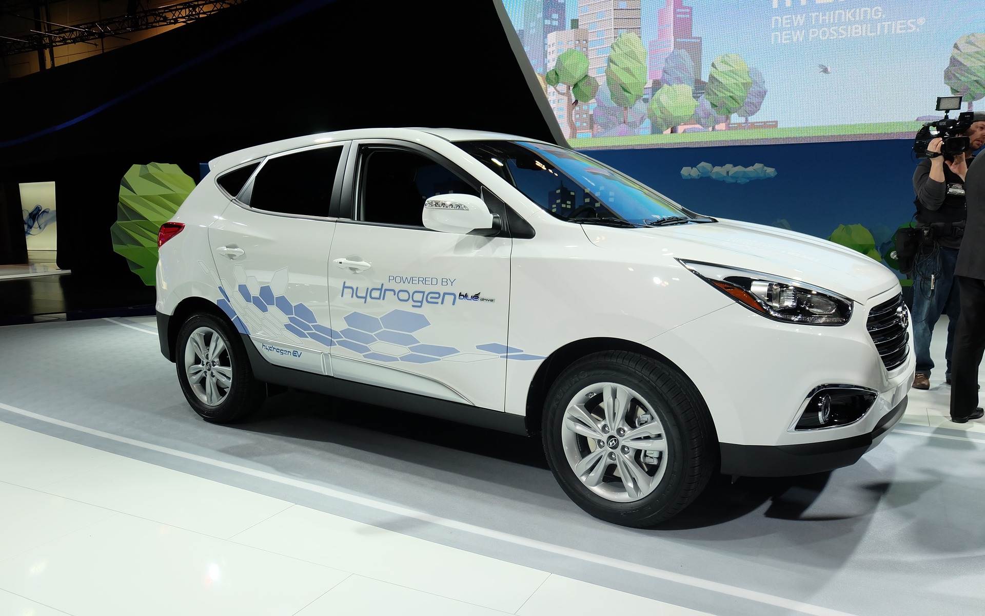 Hyundai Tucson fonctionnant à l'hydrogène