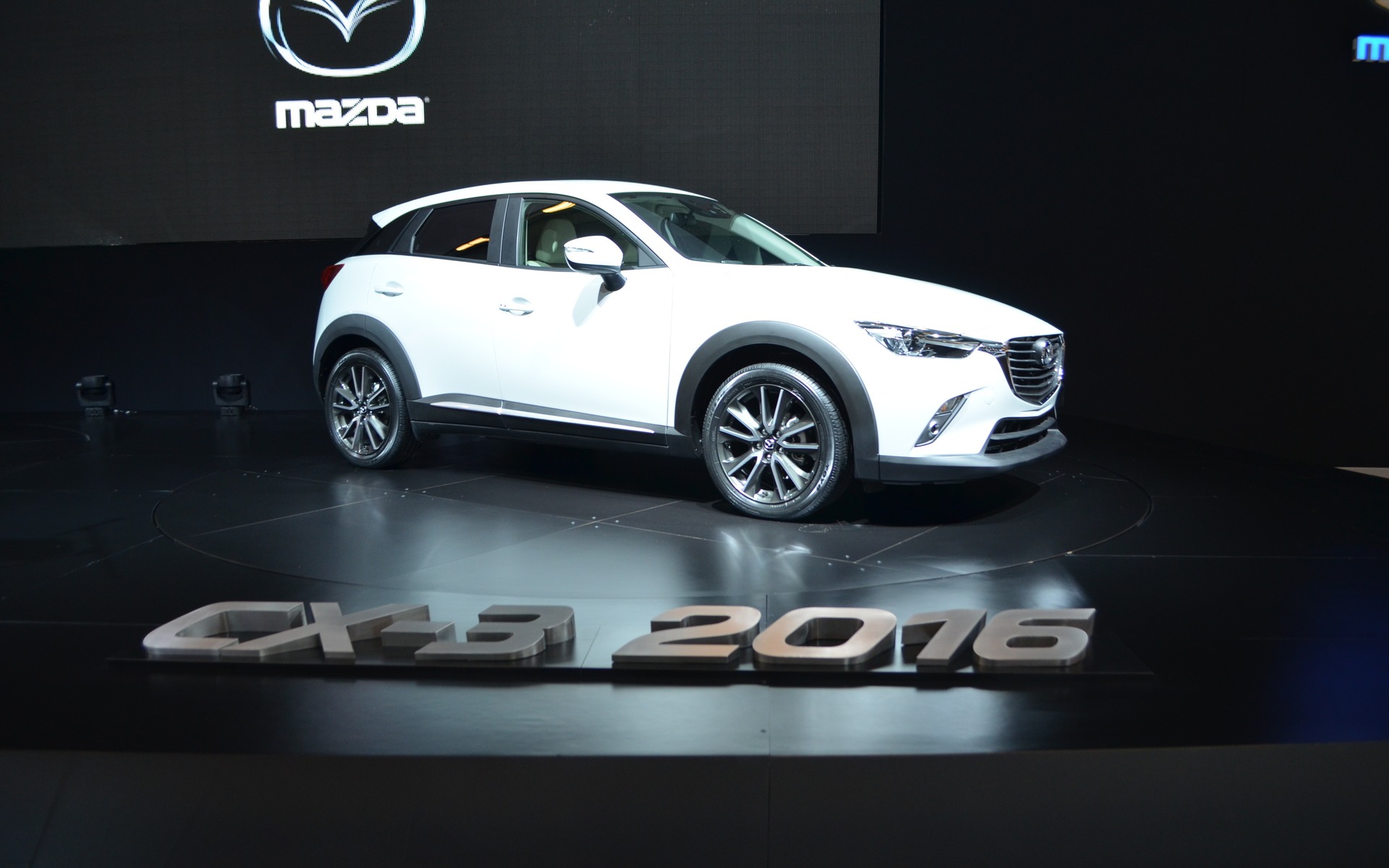 Le CX-3 est appelé à connaitre un franc succès, du moins ici.