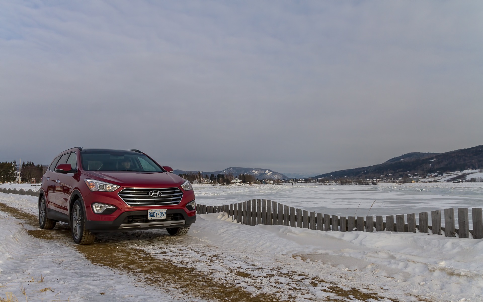 The 2015 Hyundai Santa Fe XL in Quebec’s Charlevoix region.