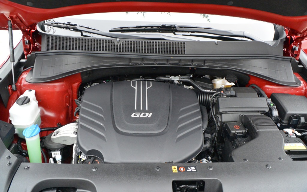 3.3-litre V6.