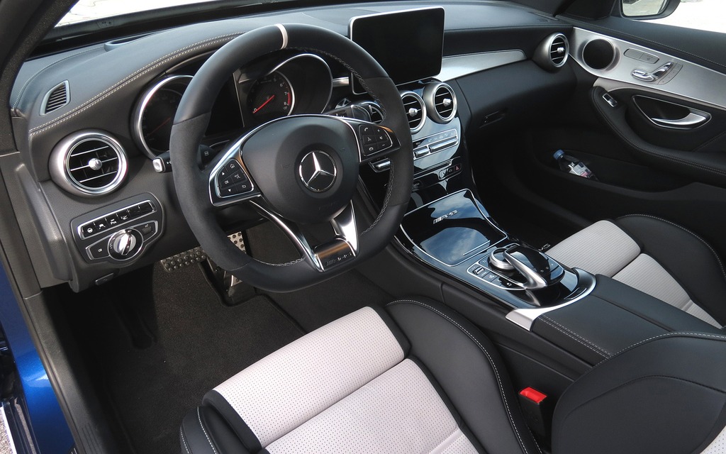 The ergonomics of the new C 63 S and C 63 are just about perfect.