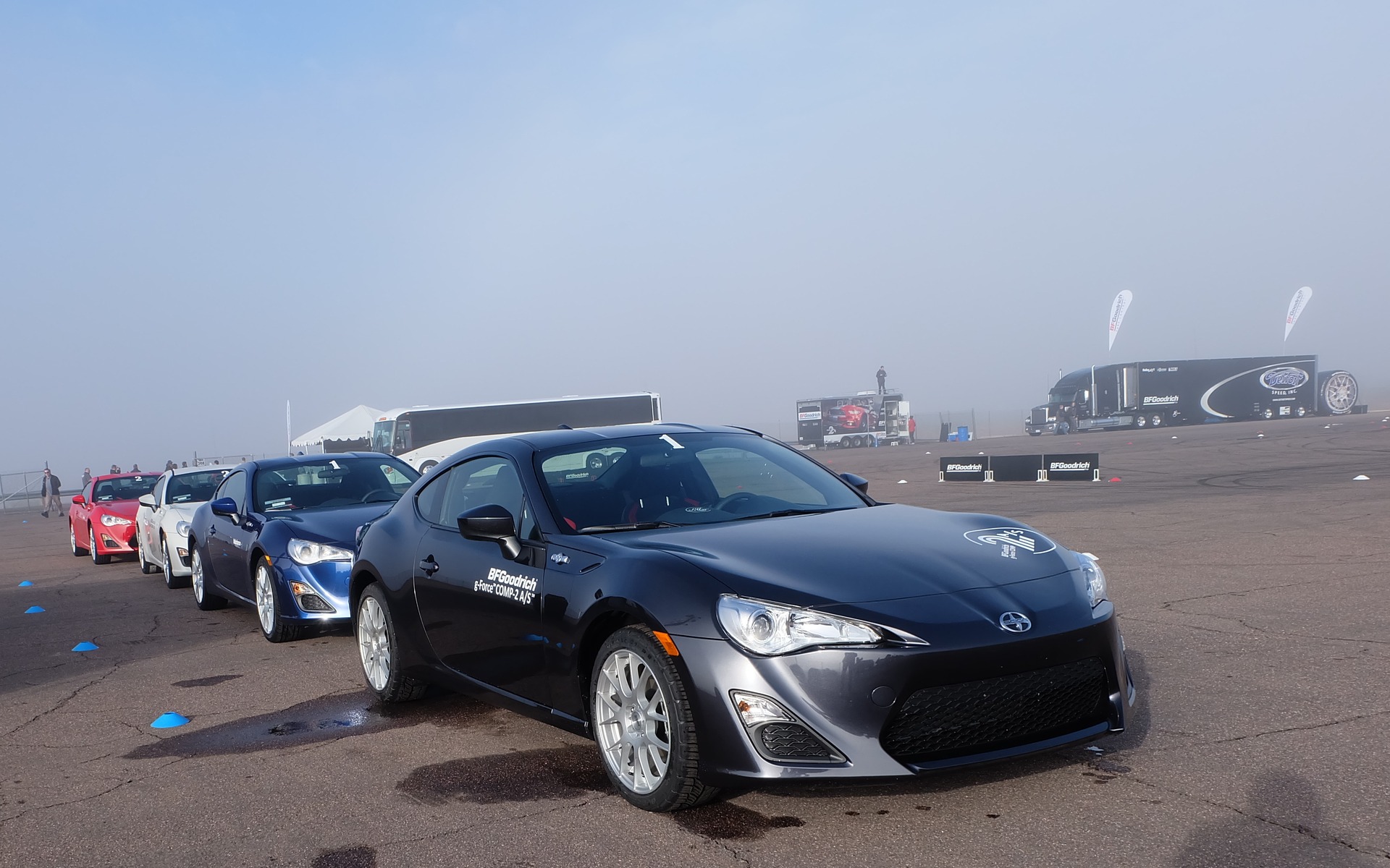 After the Mustang, we tested the Scion FR-S!