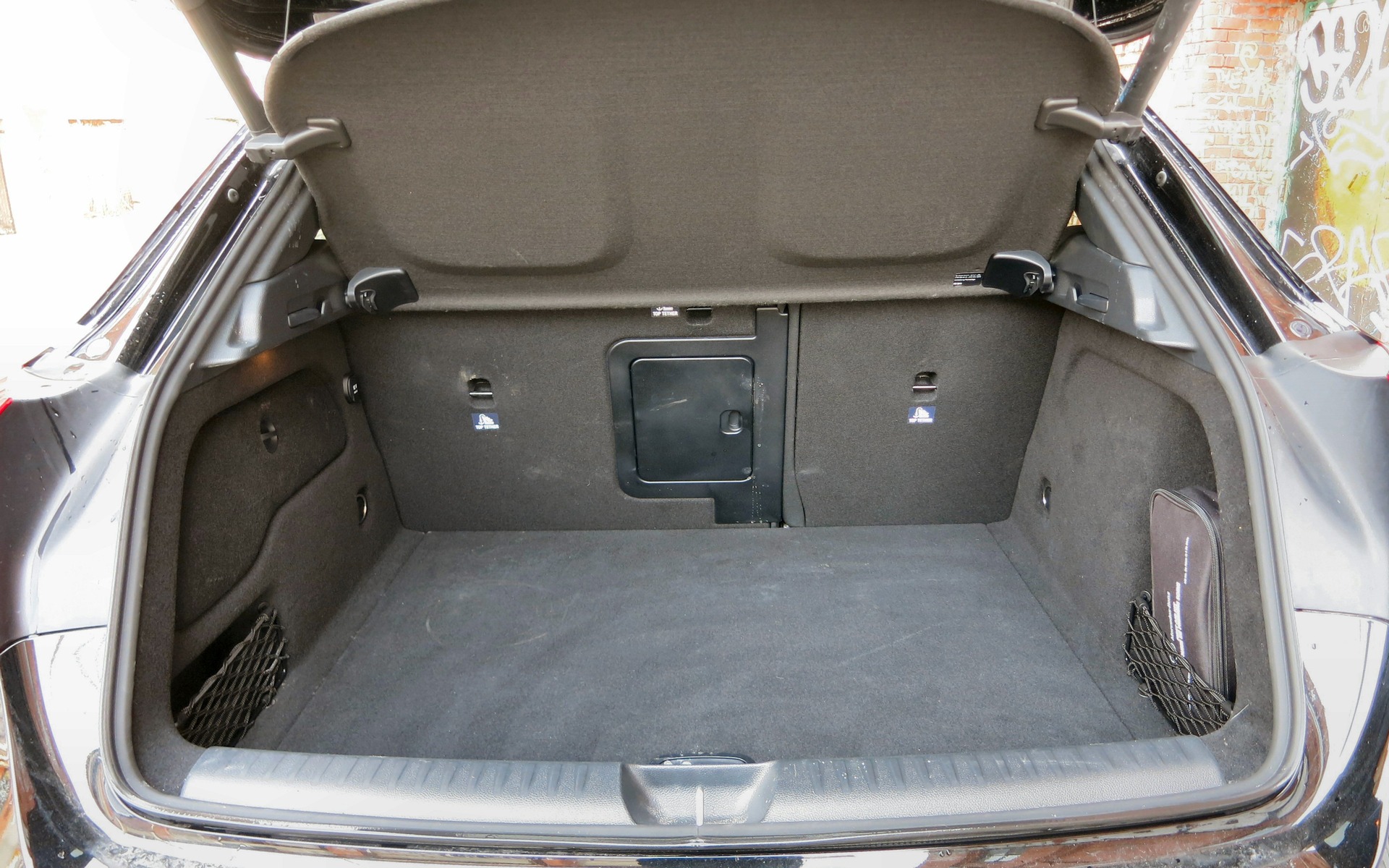 Cargo space is brief compared to other compact and subcompact crossovers.