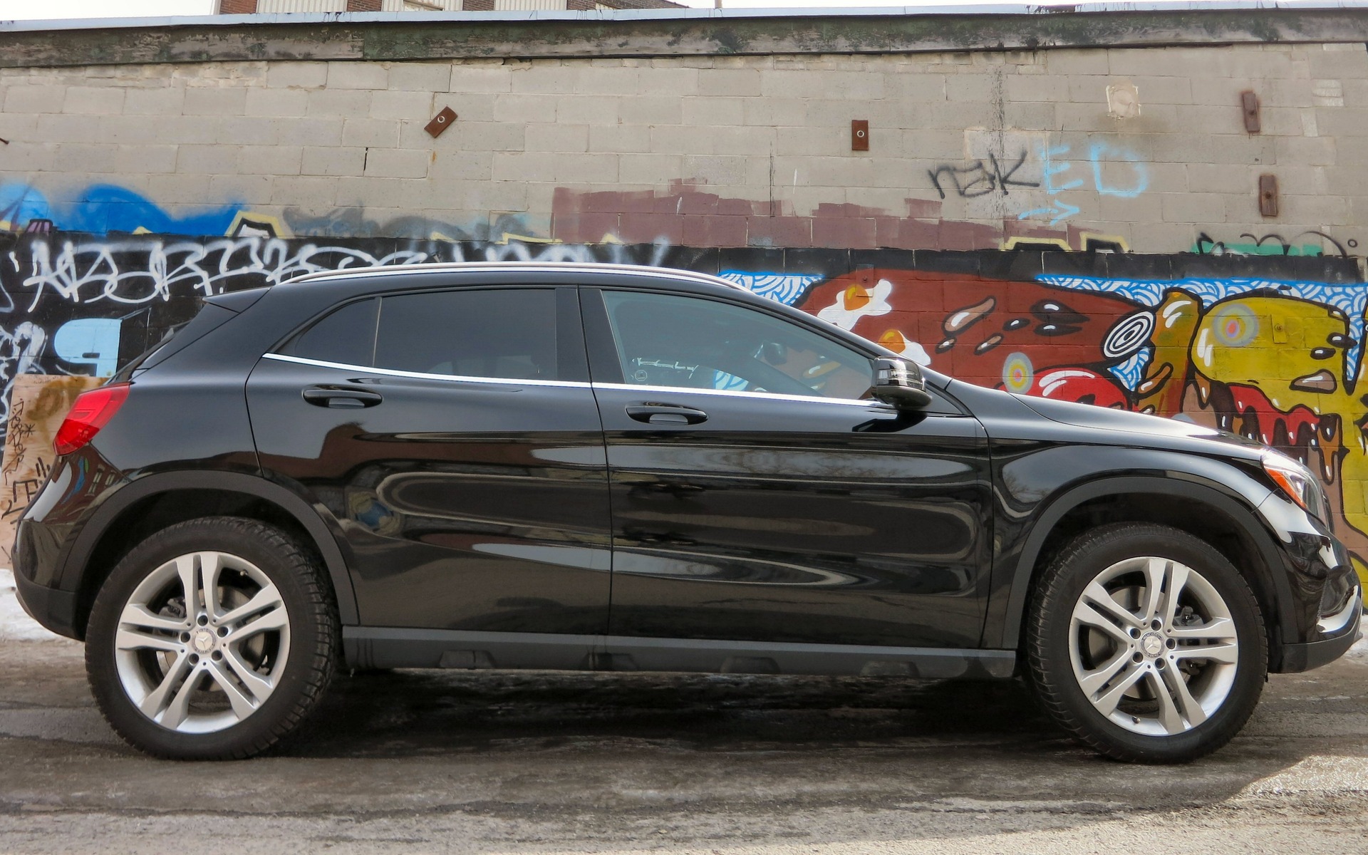 It would be too easy to pick on the GLA250 4MATIC's inoffensive styling.