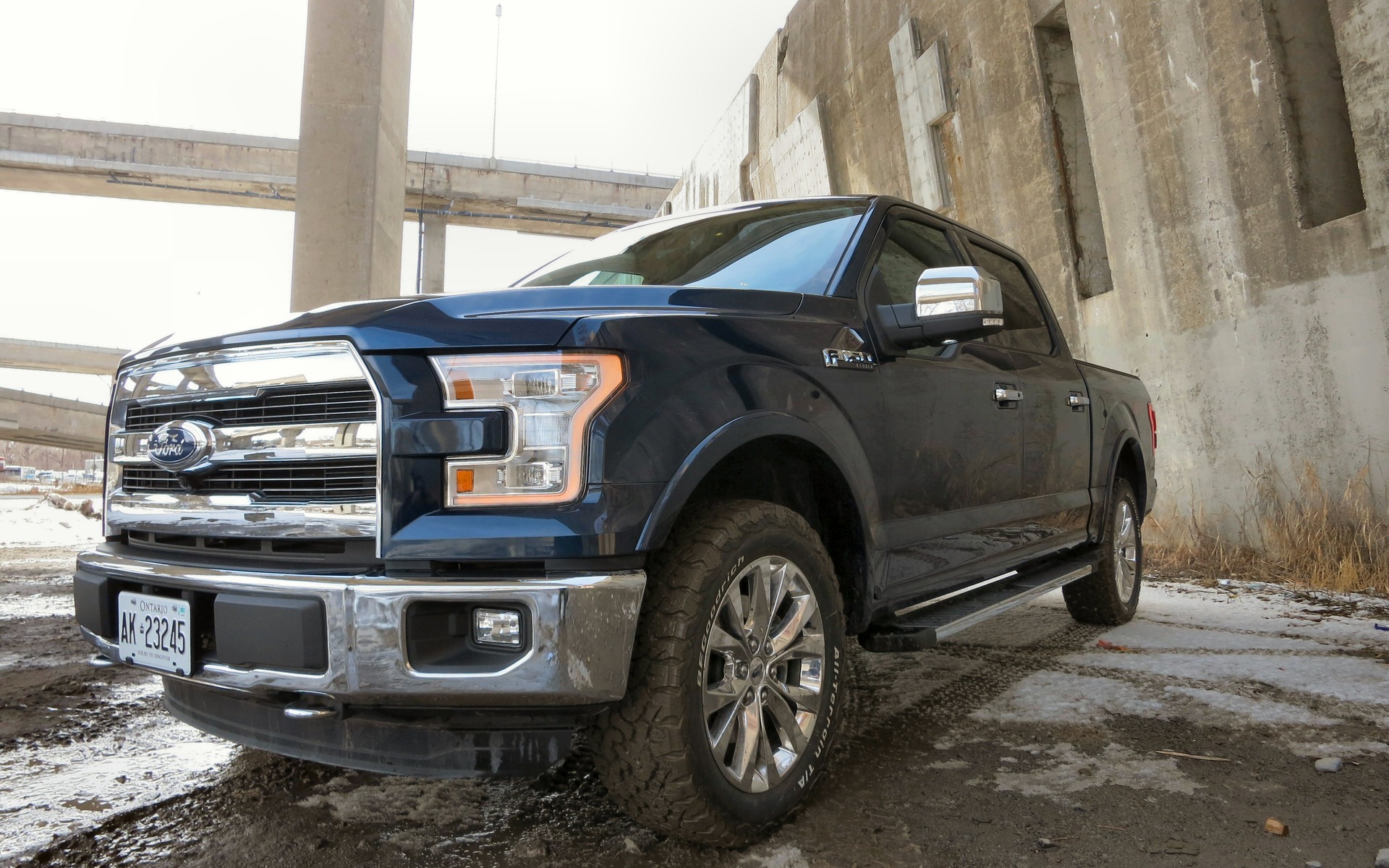 The truck has shed 300 kilograms compared to the 2014 edition.