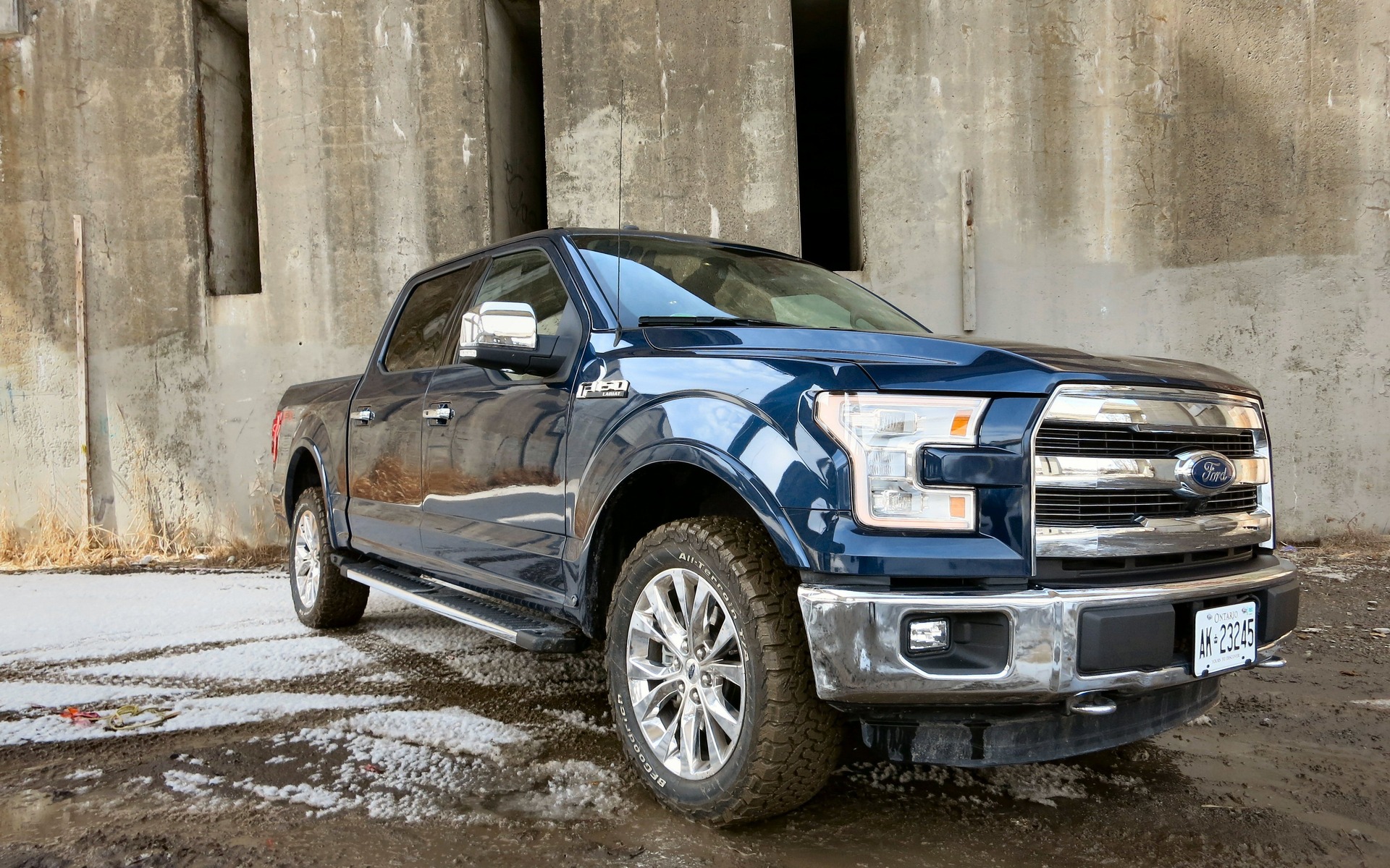 I spent most of my time driving the F-150 in an urban environment.