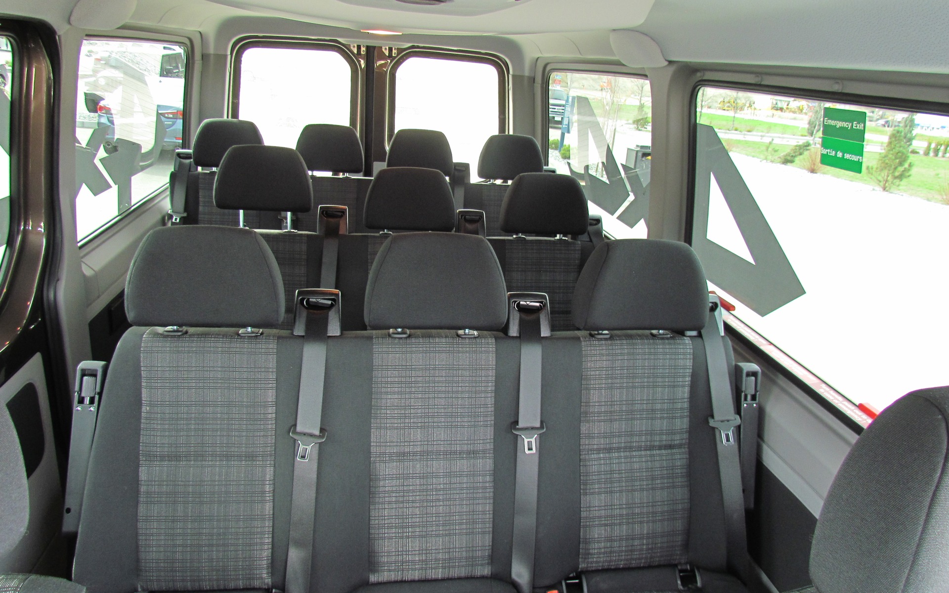 You can choose from cargo or passenger models (up to 12 passengers).