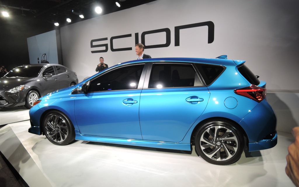 Here’s the American Scion iA, known in Canada as the Scion iM.