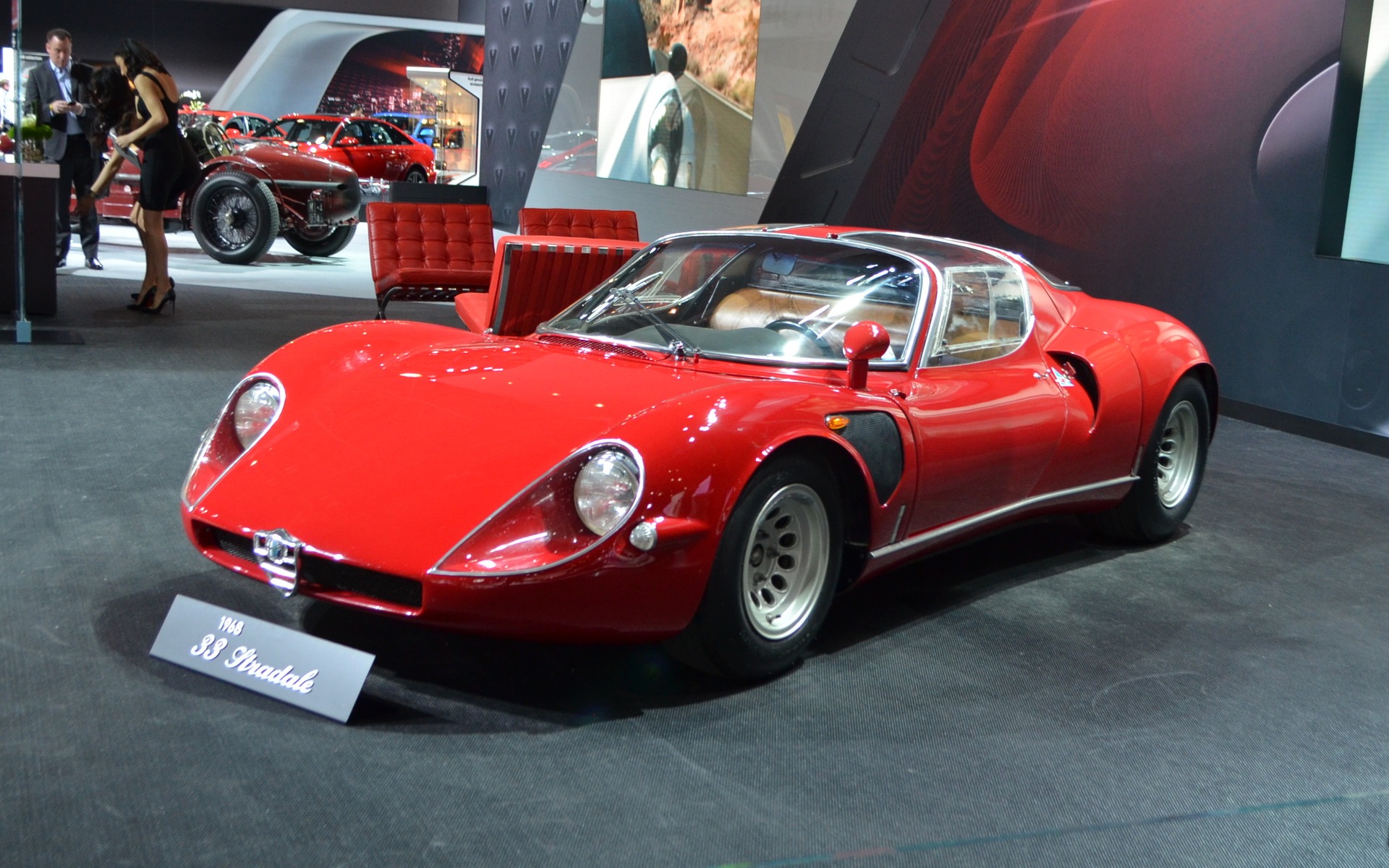 Alfa Romeo 33 Stradale 1968. L'inspiration de la récente 4C