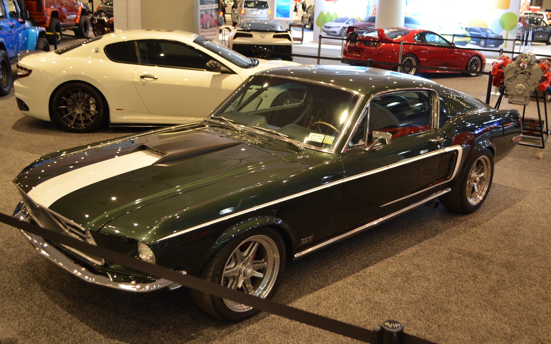 1968 Ford Mustang GT. Just beautiful.