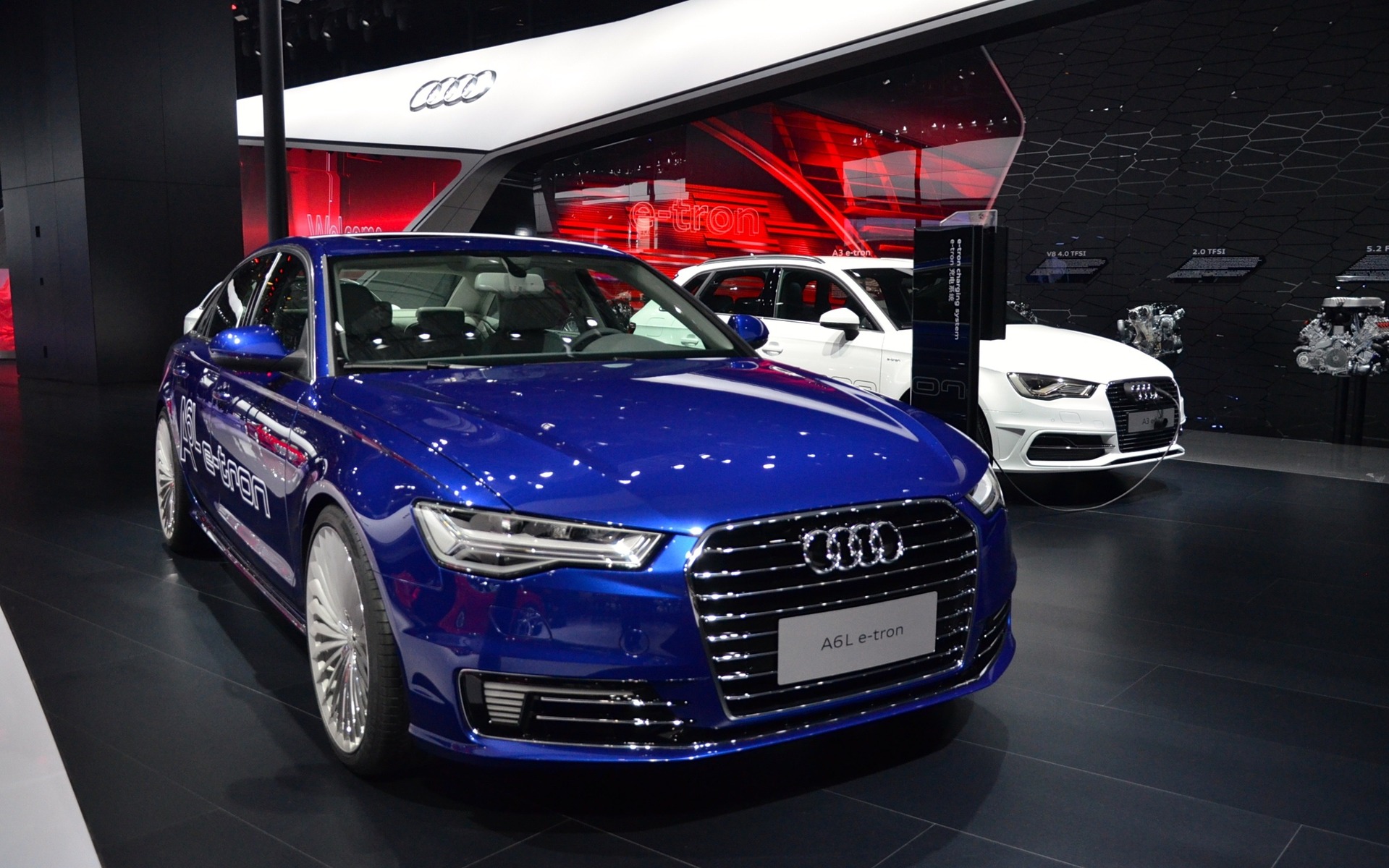 Audi A6 L e-tron 2016 au Salon de l'Auto de Shanghai 2015