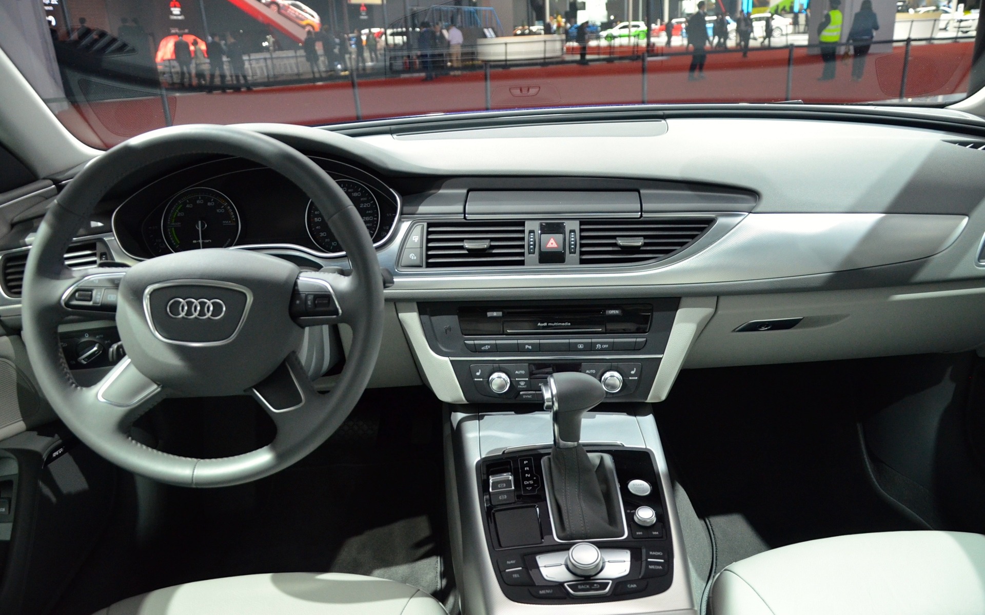 Inside, it’s exactly like the other A6 models.