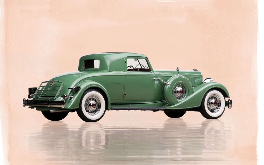 Packard Twelve Individual Custom Stationary Coupe by Dietrich 1934 