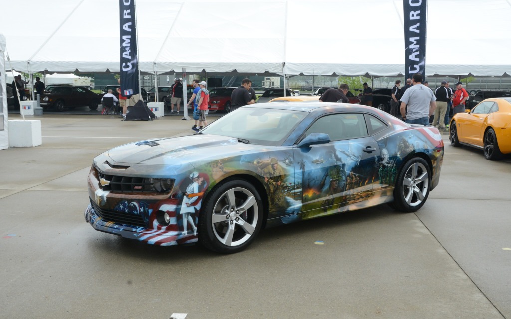 Camaro spécialement commanditée par les forces armées américaines