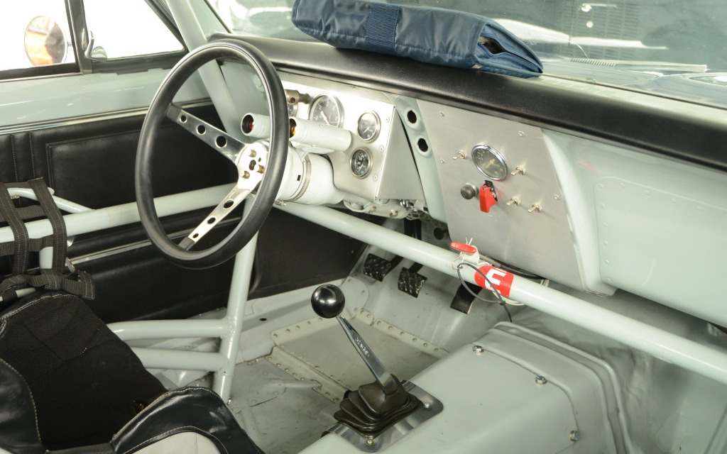 Roger Penske’s Sunoco Camaro. This was high-tech in 1967!