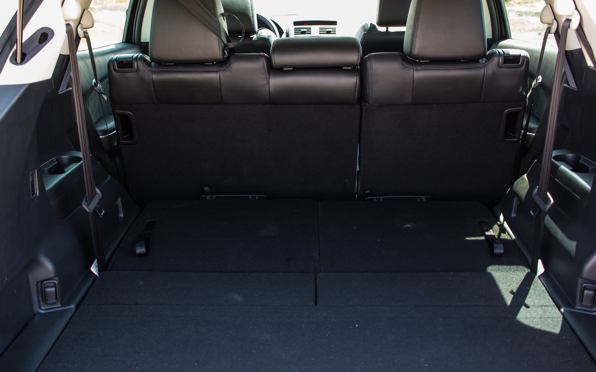 Keep the third row folded and you'll still enjoy excellent hauling space.