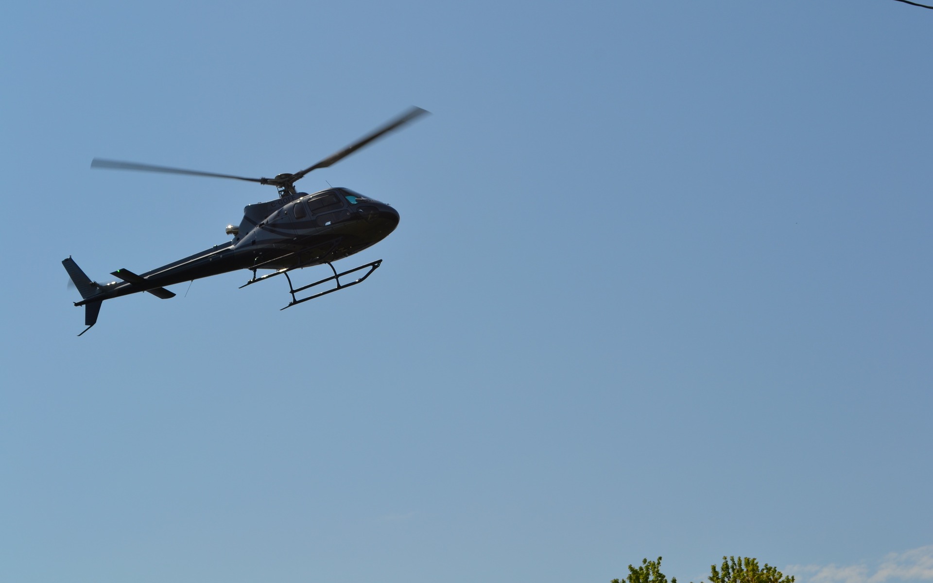 Nous étions bien escorté !