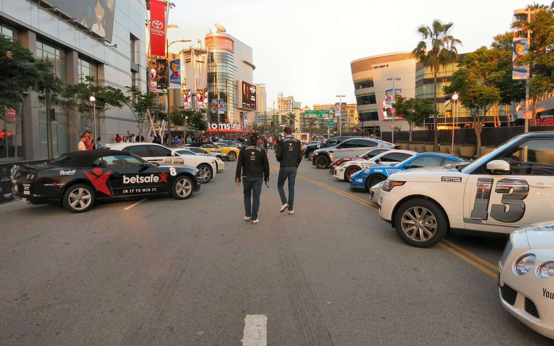 The Gumball 3000 Rally.