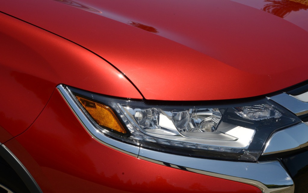 LEDs have been included in the headlights.