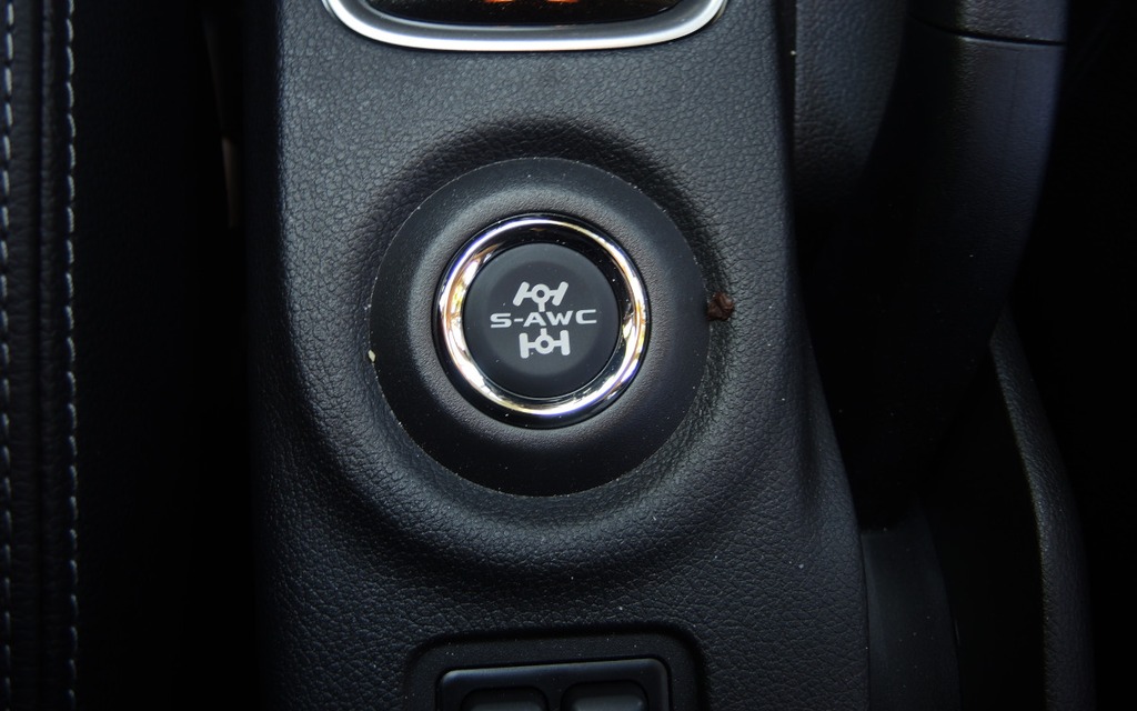 This button controls the Outlander’s S-AWC system.