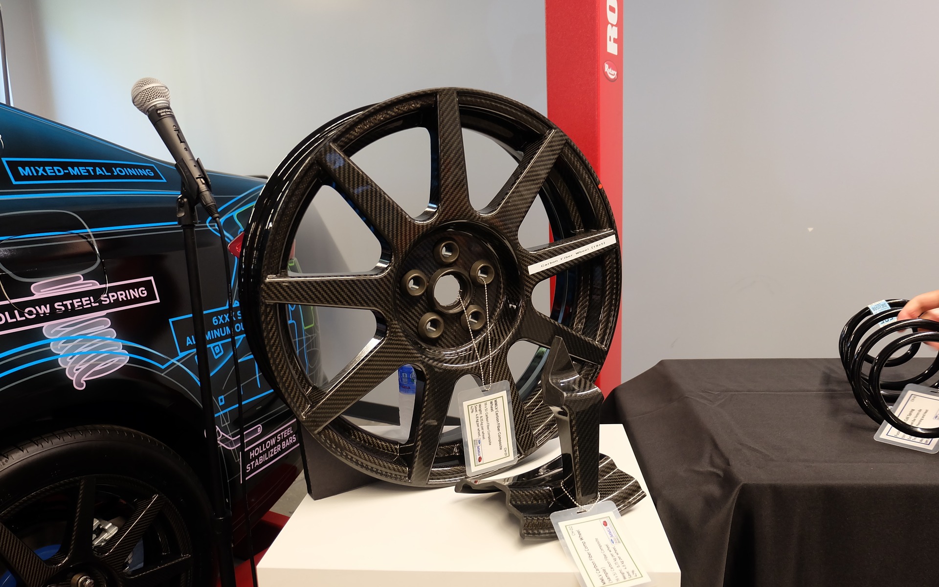 En plus d'être légère, ses roues sont diablement jolie!