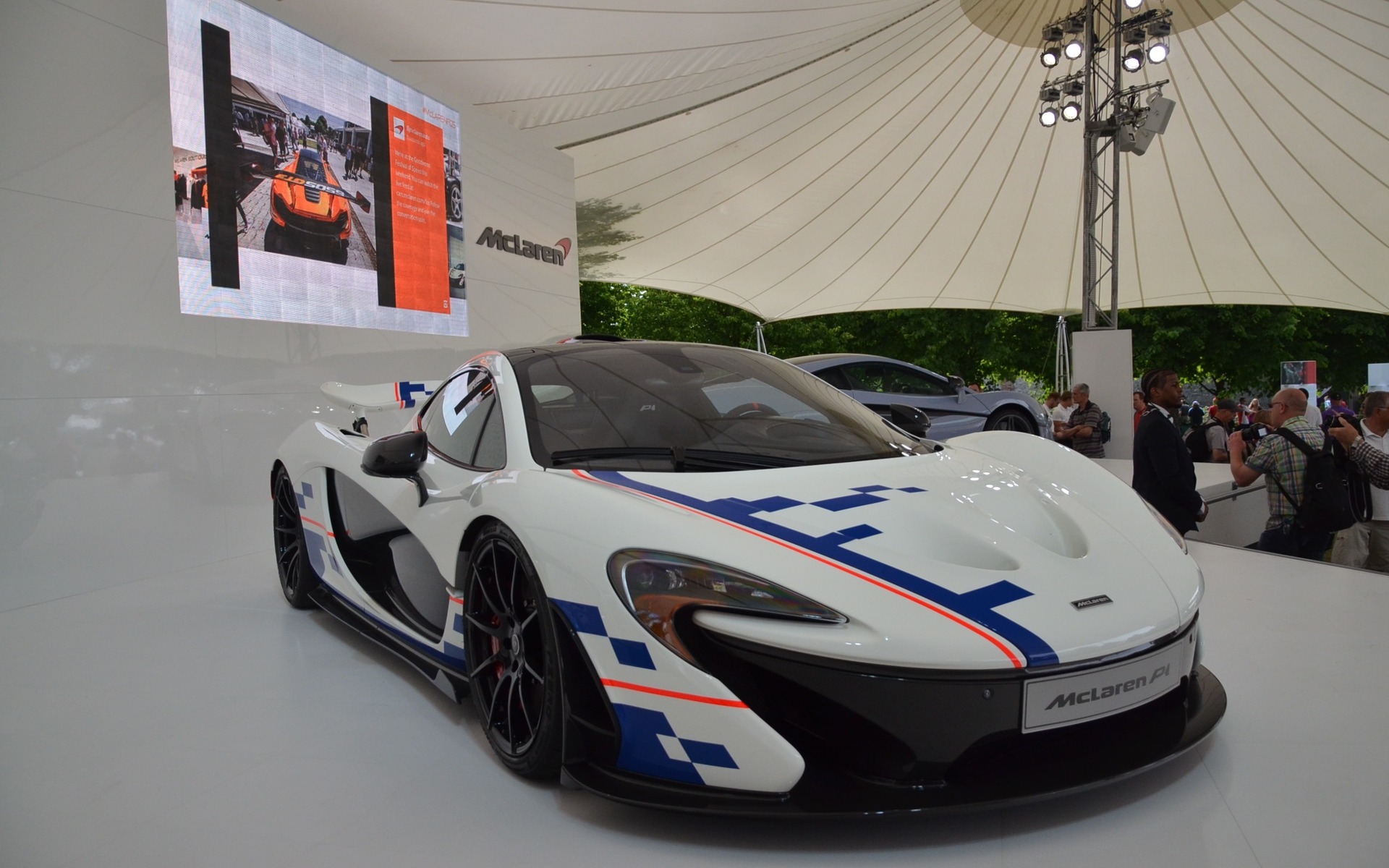 Festival of Speed de Goodwood 2015 - McLaren P1 "Alain Prost"