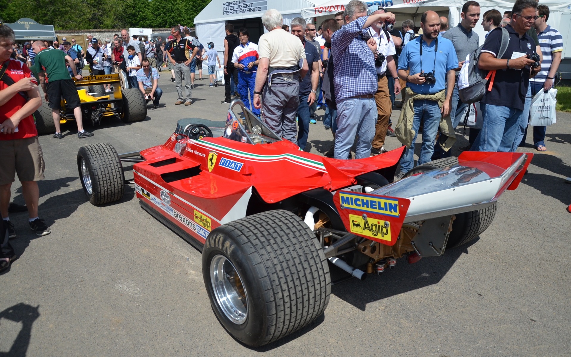 Festival of Speed de Goodwood 2015 - Ferrari 312 T4 de Gilles Villeneuve