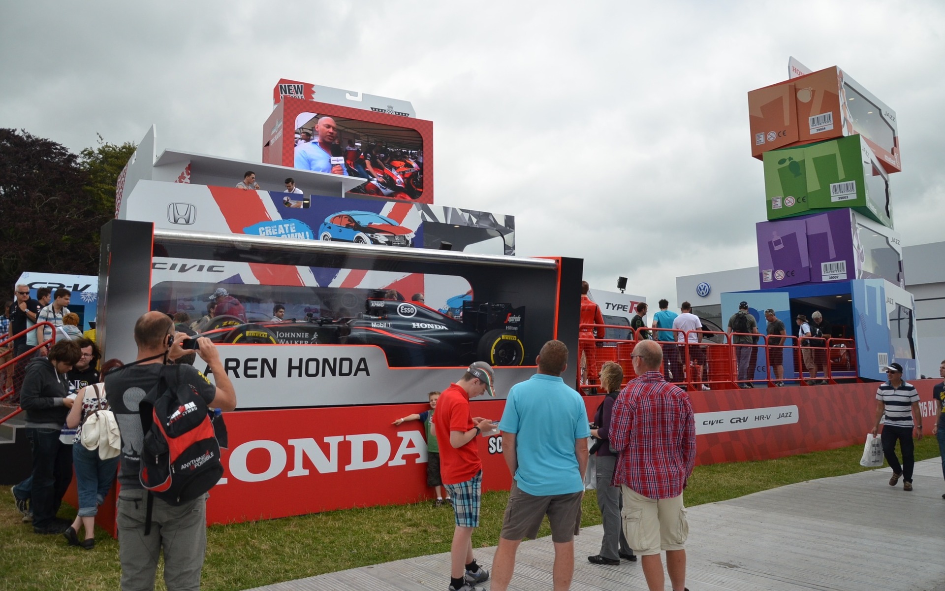 Festival of Speed de Goodwood 2015 - Stand Honda