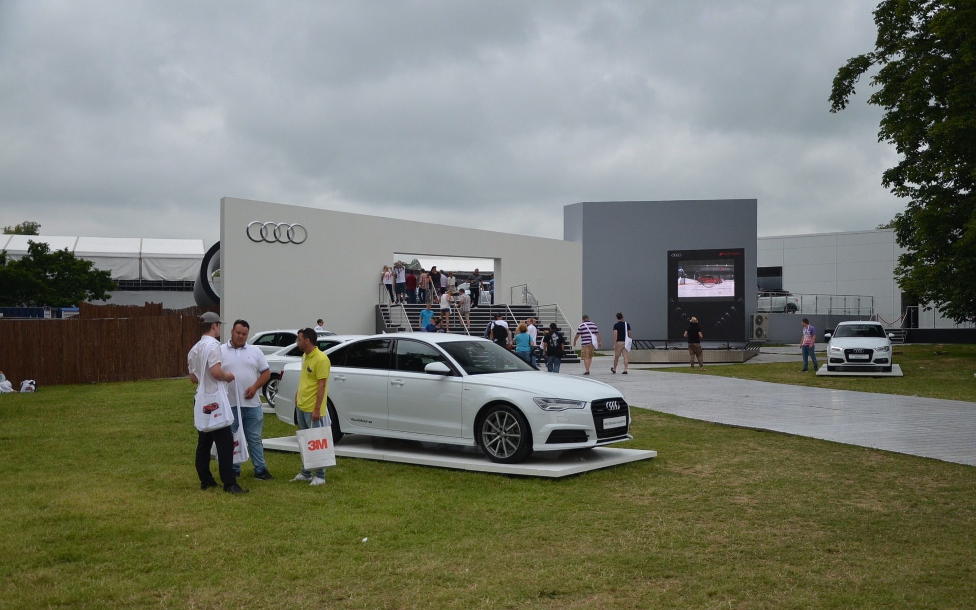 Festival of Speed de Goodwood 2015 - Stand Audi