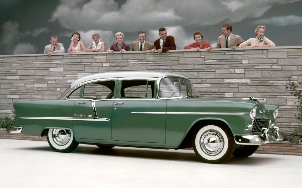 This 1955 Chevrolet Bel Air set the design standard in its day.
