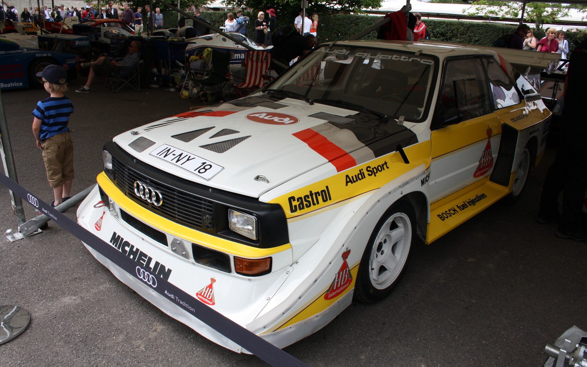 3 : The legendary Audi Sport Quattro,built to win in Group B.