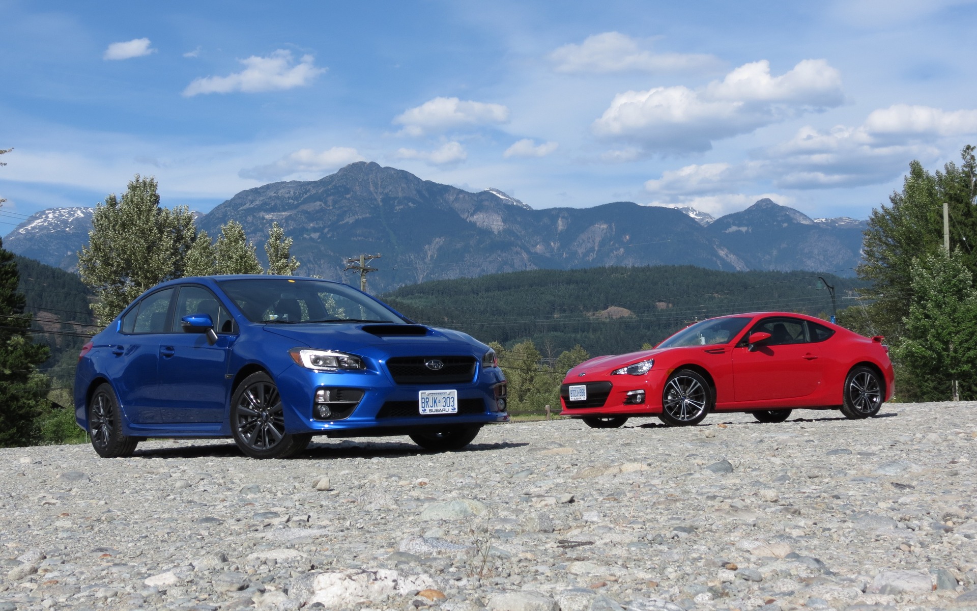 2016 Subaru WRX and BRZ