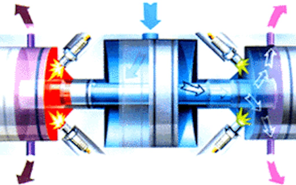 Moteur à pistons opposés Stilzer