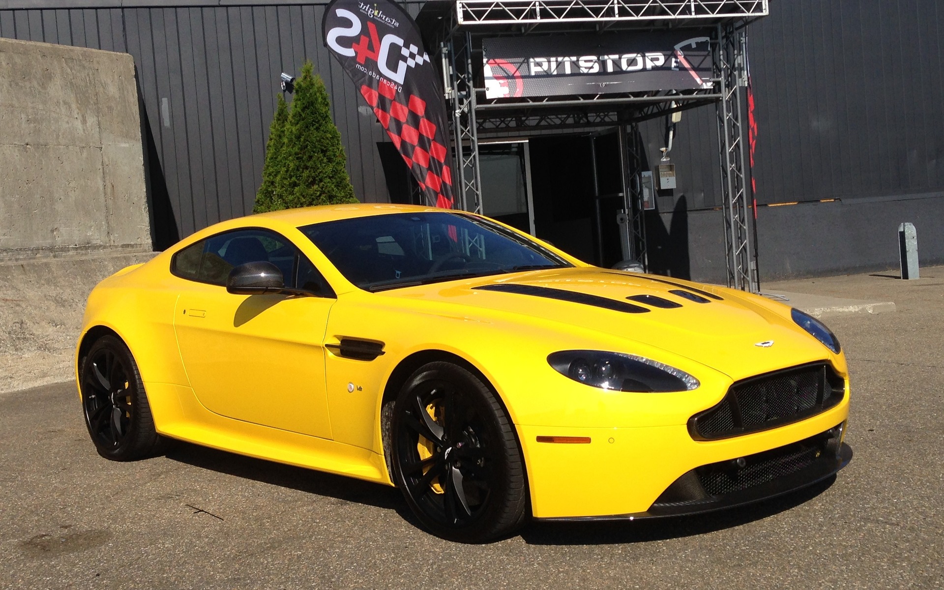 This Vantage S V12 Coupe didn't get to race around ICAR.